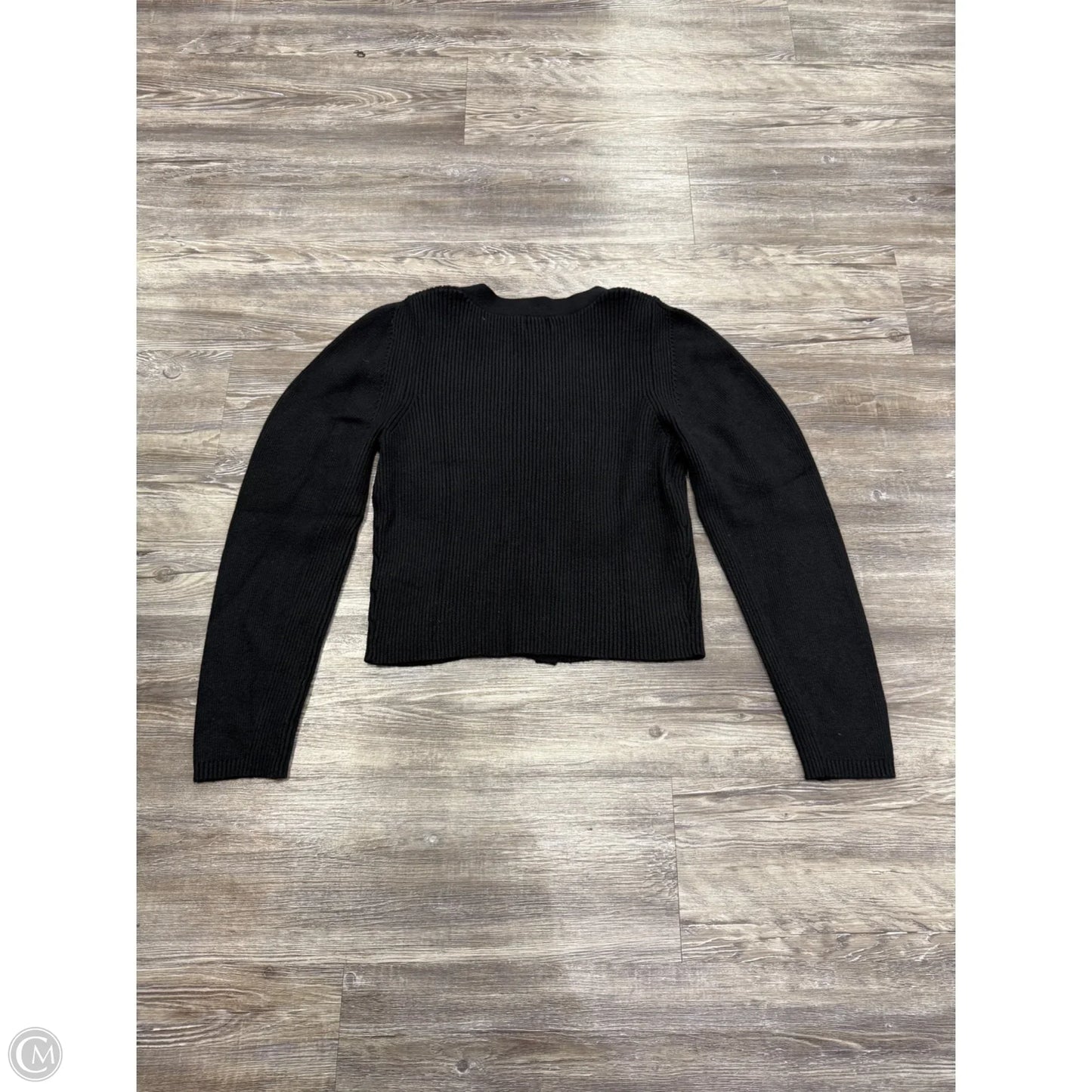 Sweater Cardigan By Maeve In Black, Size: L