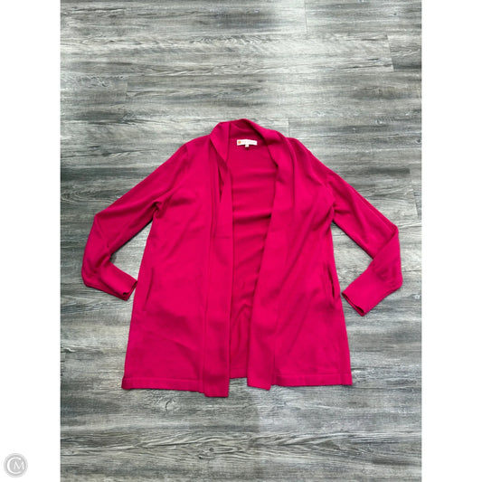 Sweater Cardigan By Jude Connally In Pink, Size: Xl