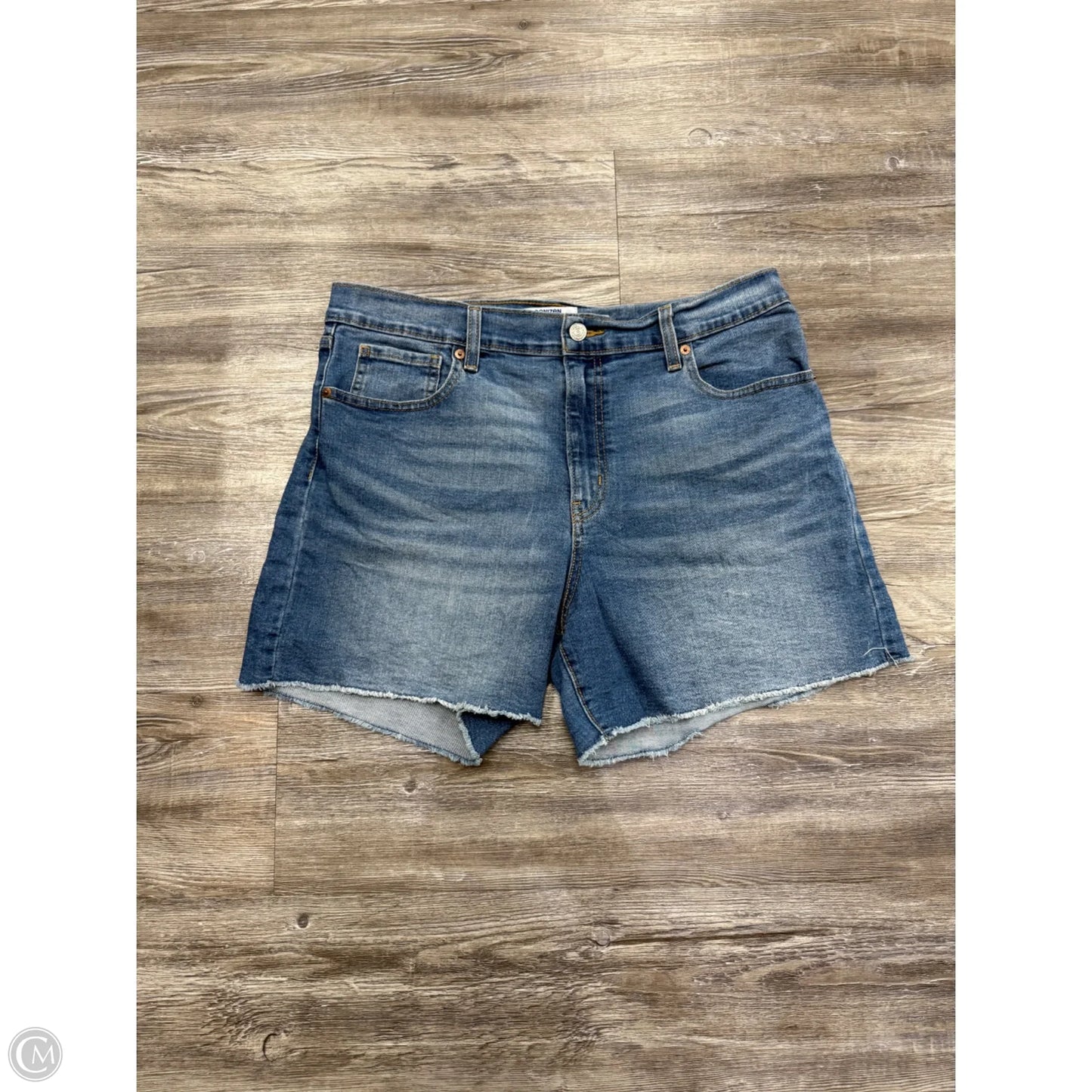 Shorts By Denizen By Levis In Blue Denim, Size: 12