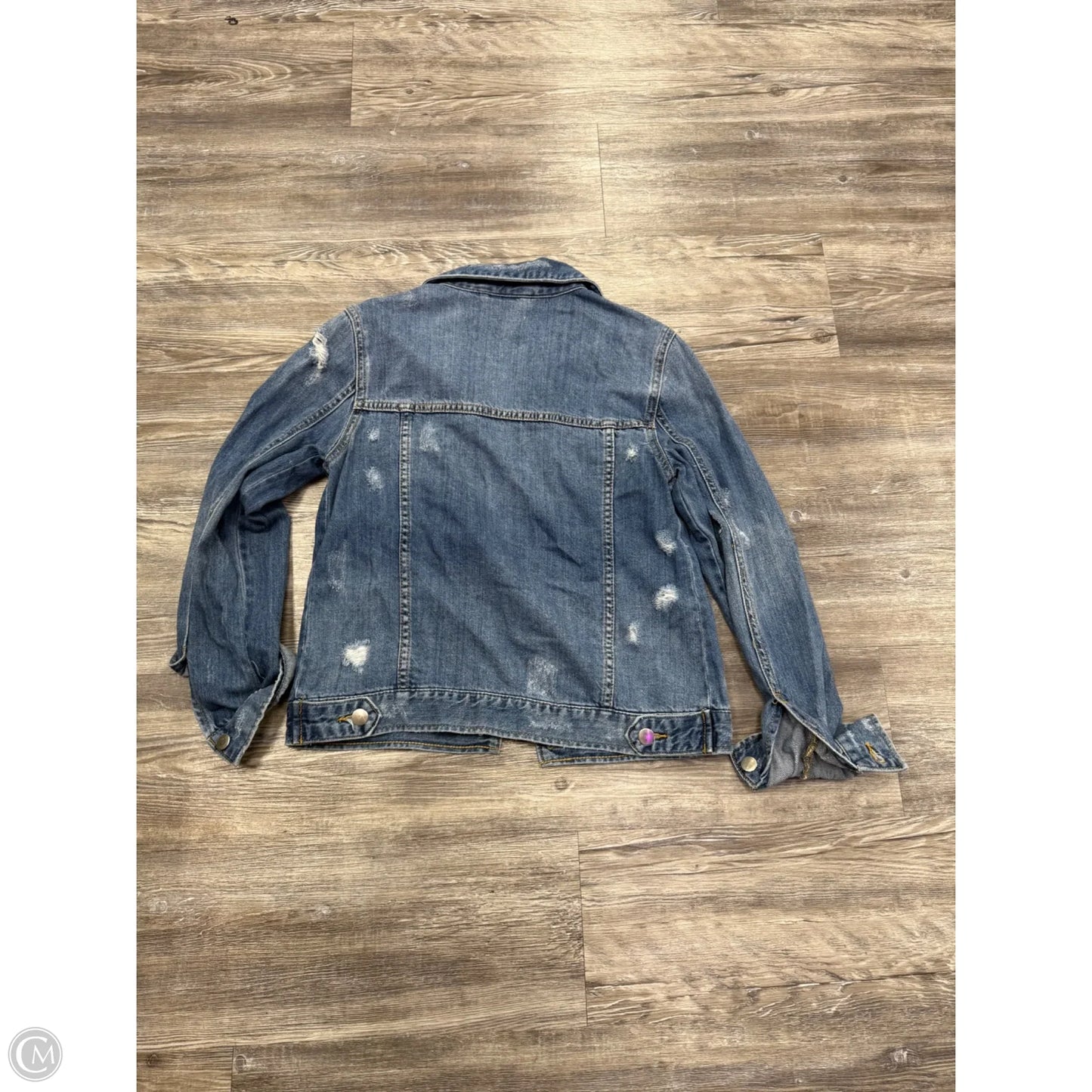 Jacket Denim By Bp In Blue Denim, Size: Xs