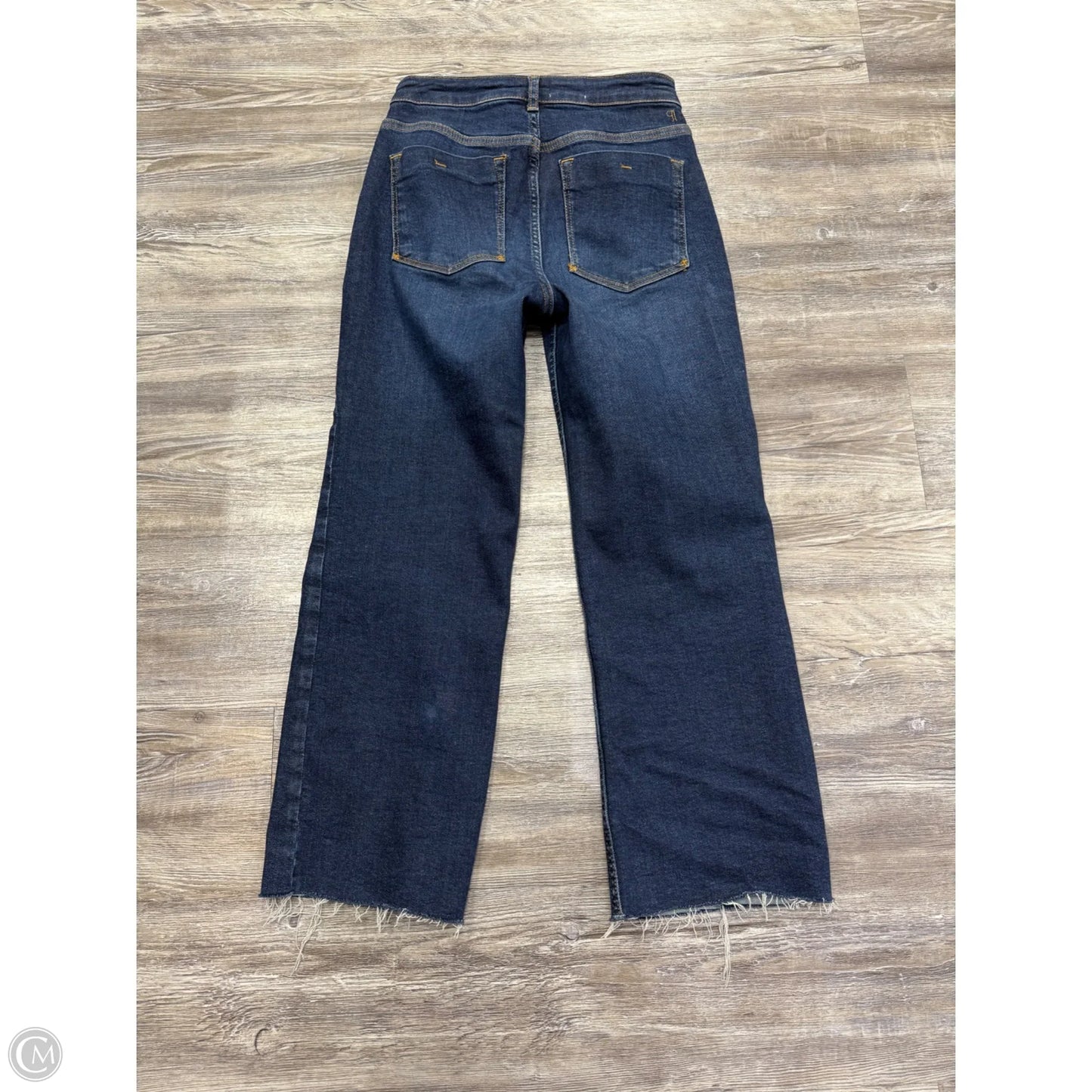 Jeans Cropped By Pilcro In Blue Denim, Size: 2p