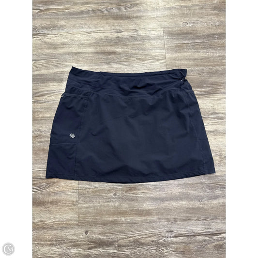 Athletic Skort By Athleta In Blue, Size: L