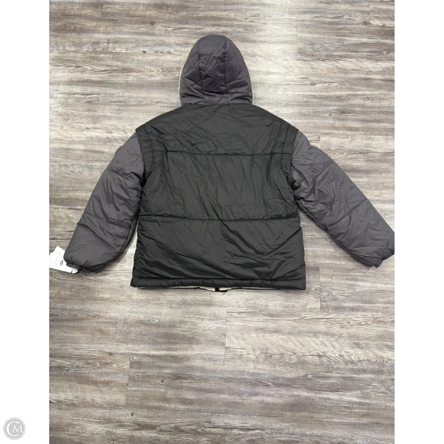 Coat Designer By Ugg In Black, Size: M