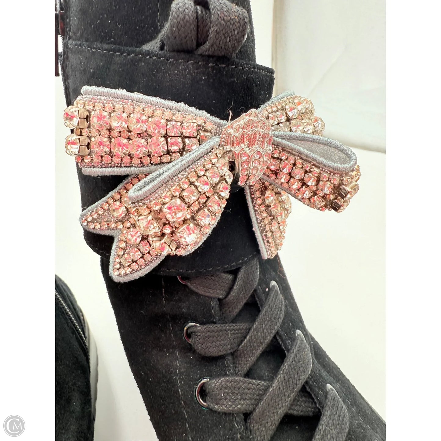 Boots Designer By Kurt Geiger In Black, Size: 8.5