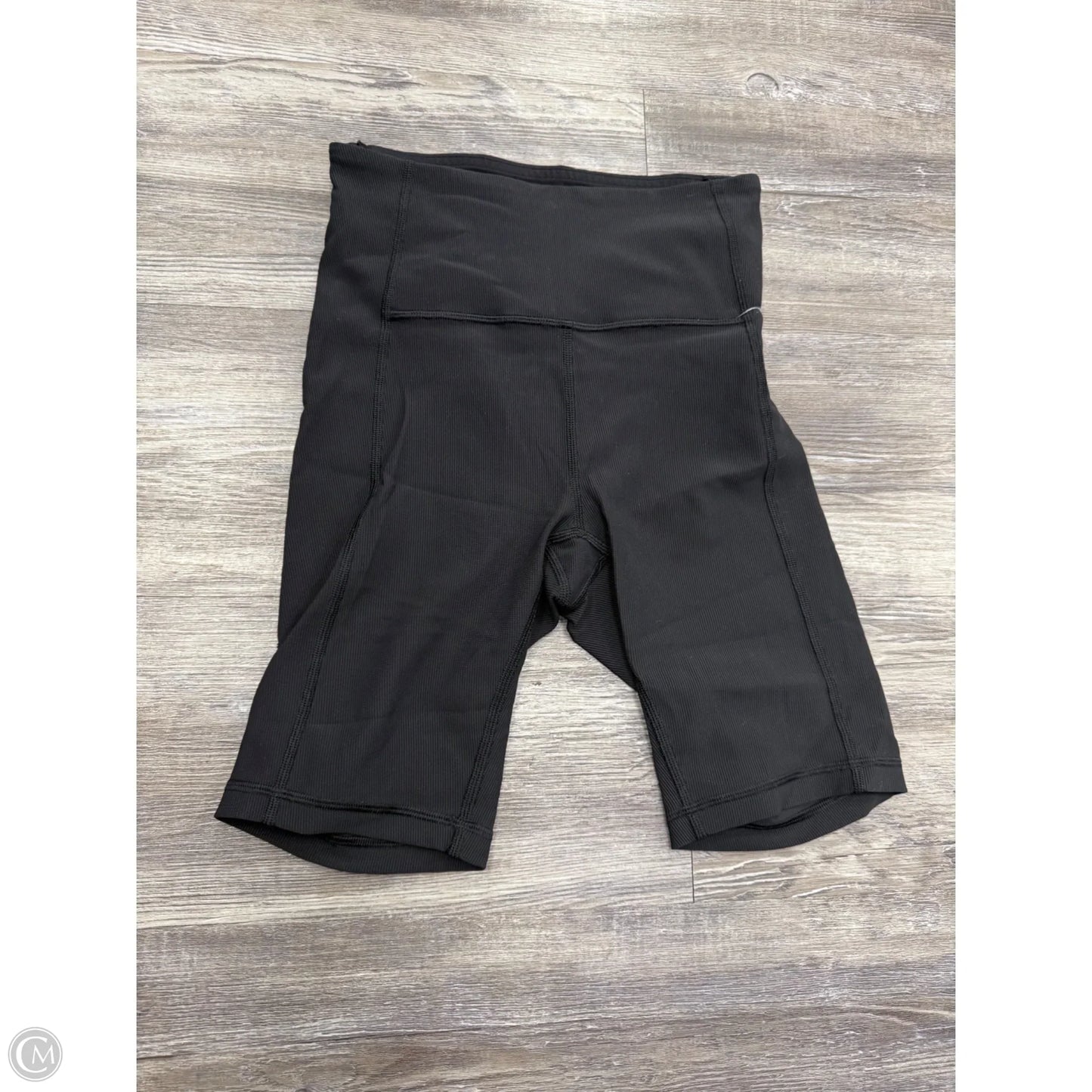 Athletic Shorts By Lululemon In Black, Size: 4