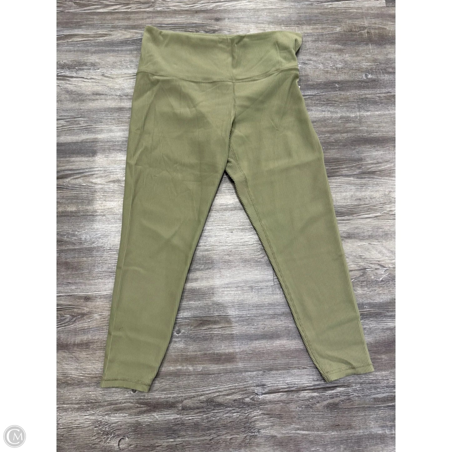 Athletic Leggings By Athleta In Green, Size: 1x