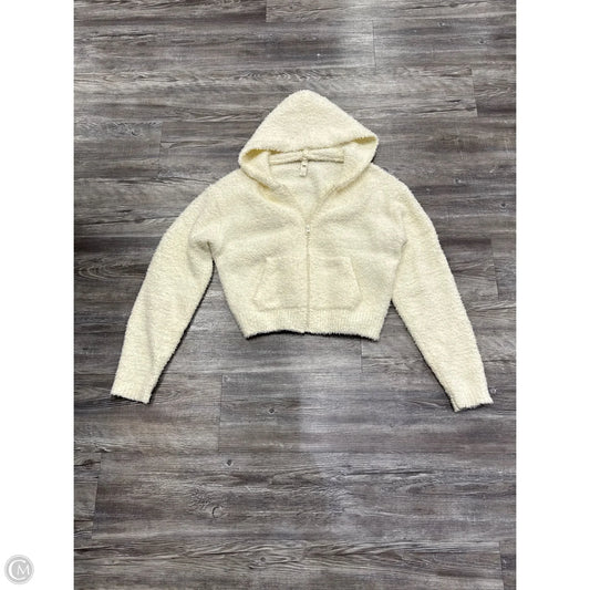 Jacket Fleece By Skims In White, Size: S