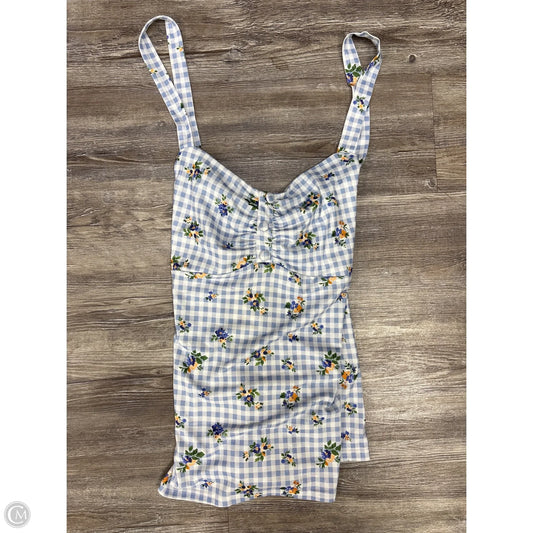 Top Sleeveless By Belle Poque In Blue, Size: 2x