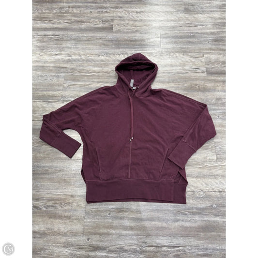 Athletic Sweatshirt Hoodie By Sweaty Betty In Purple, Size: S