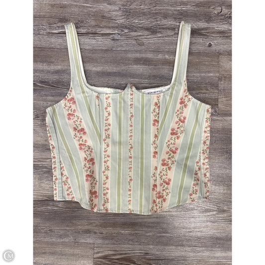Top Sleeveless By WeWoreWhat In Blue, Size: 1x