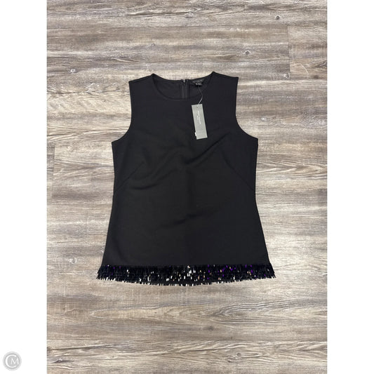 Top Sleeveless By Ann Taylor In Black, Size: Xsp