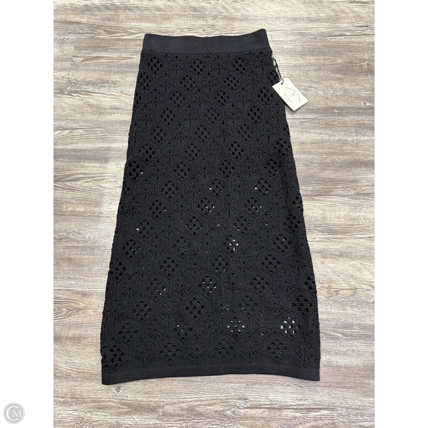 Skirt Midi By Electric & Rose In Black, Size: S