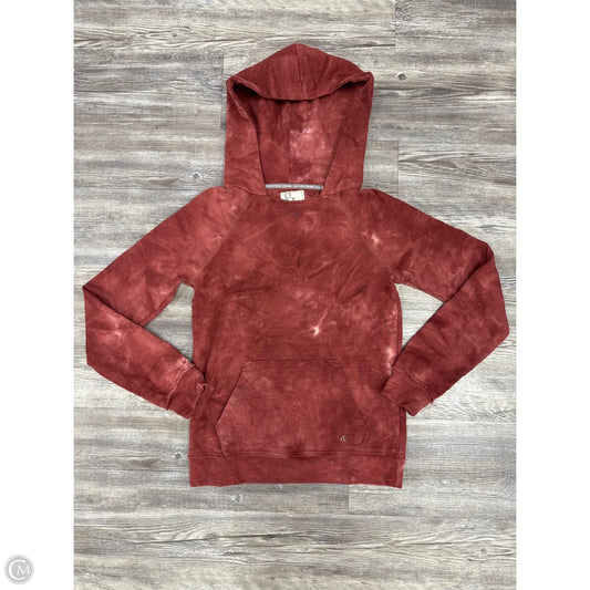 Sweatshirt Hoodie By Cmc In Red, Size: S