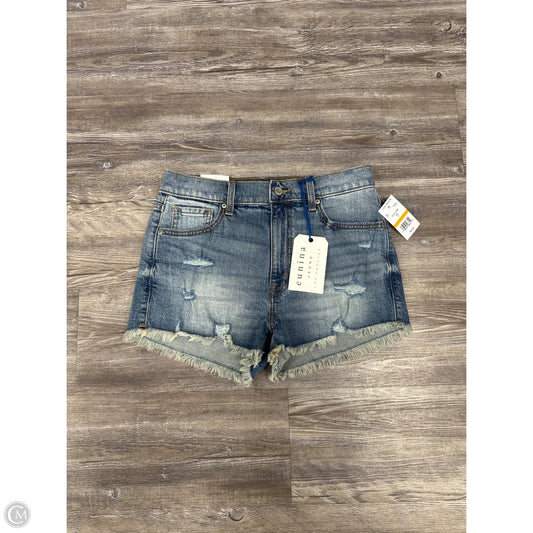Shorts By Eunina In Blue Denim, Size: S