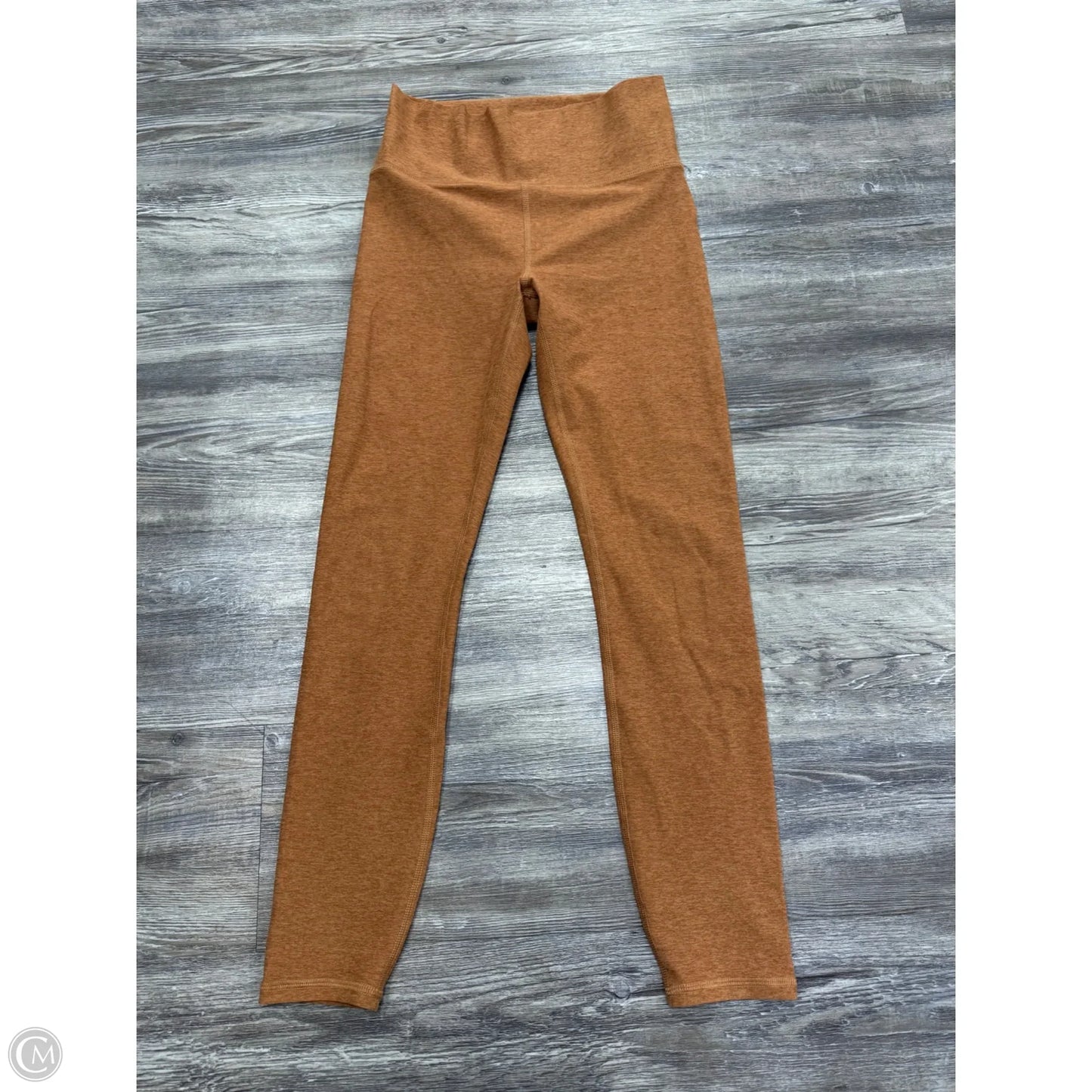Athletic Leggings By Vuori In Orange, Size: S