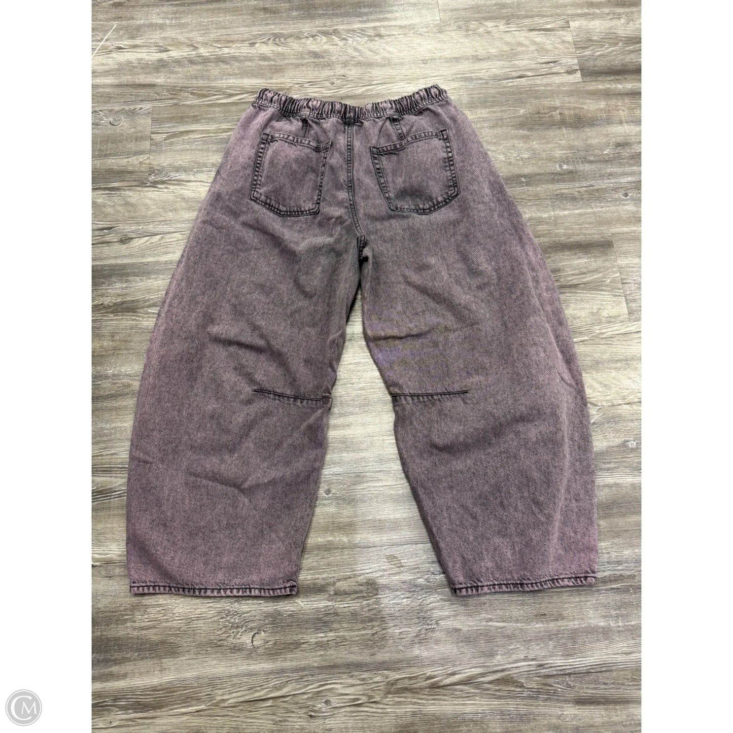 Jeans Boyfriend By Gap In Purple Denim, Size: M
