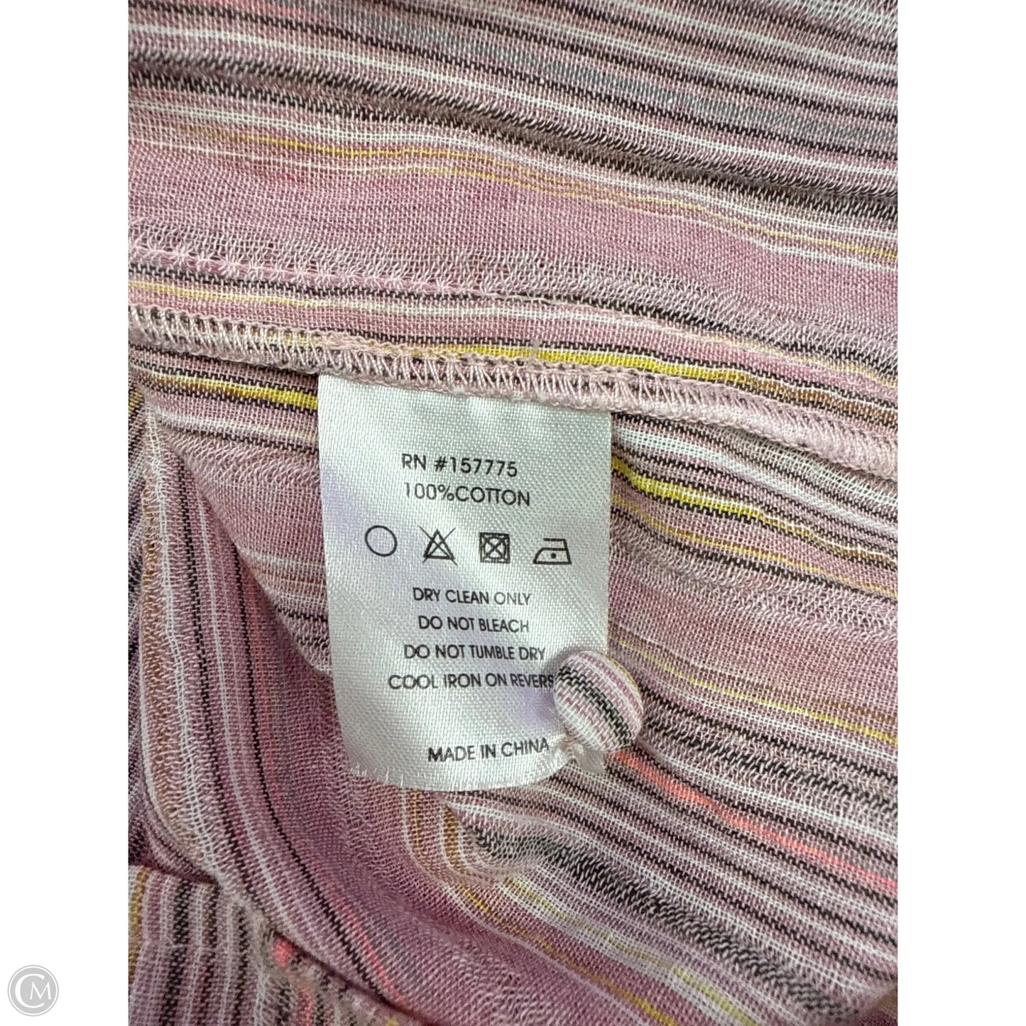 Top Short Sleeve By Caballero In Pink