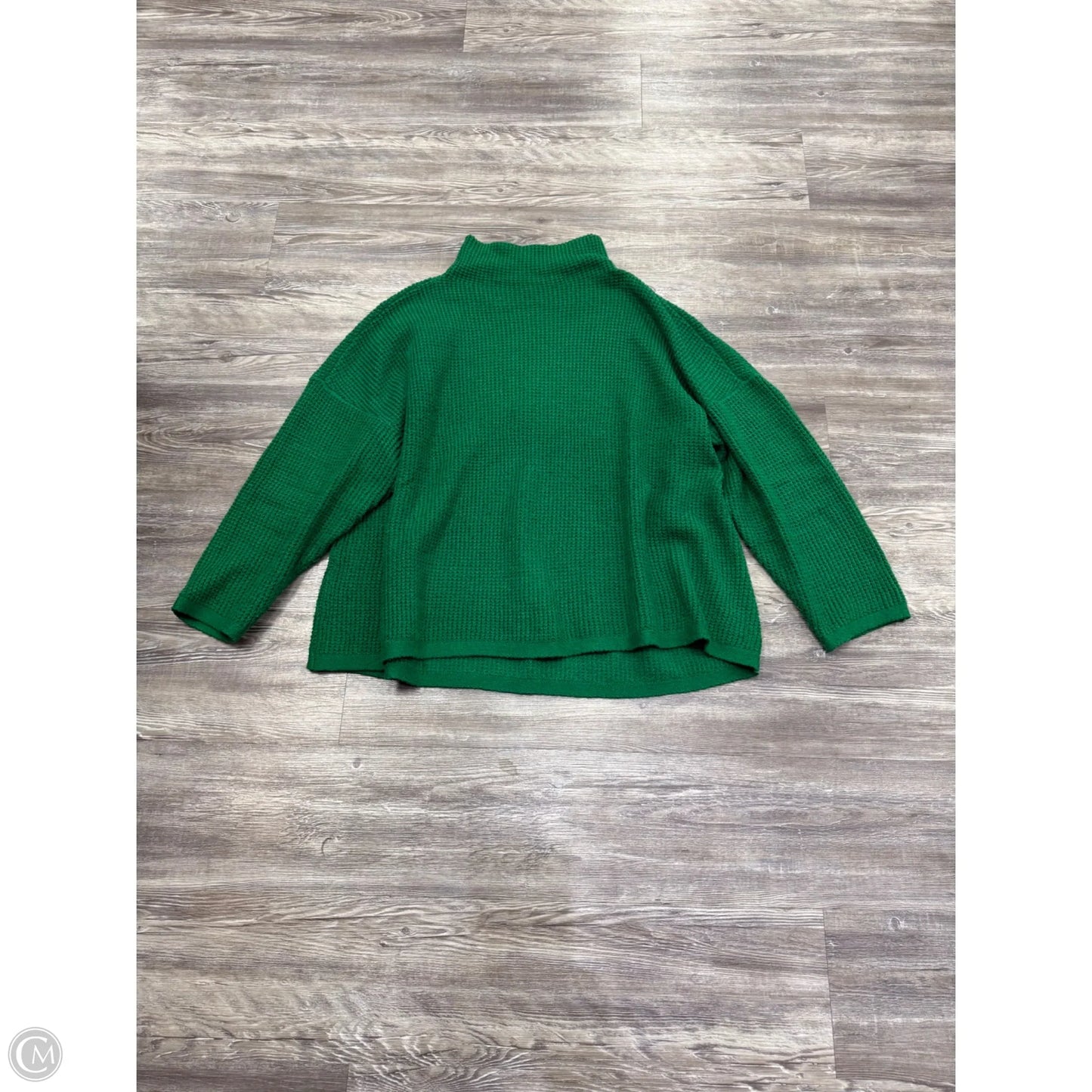 Sweater By J. Jill In Green, Size: 2x