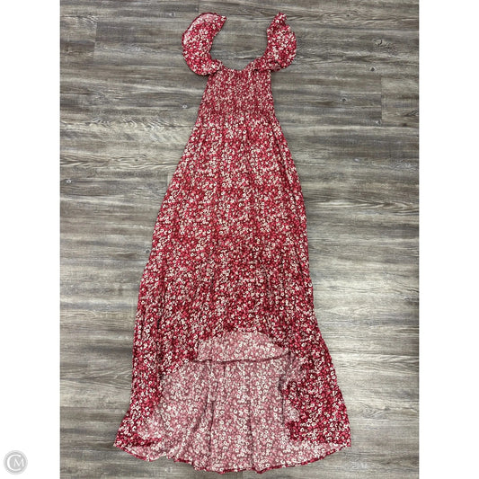 Dress Casual Maxi By Areastars In Floral Print, Size: Xs
