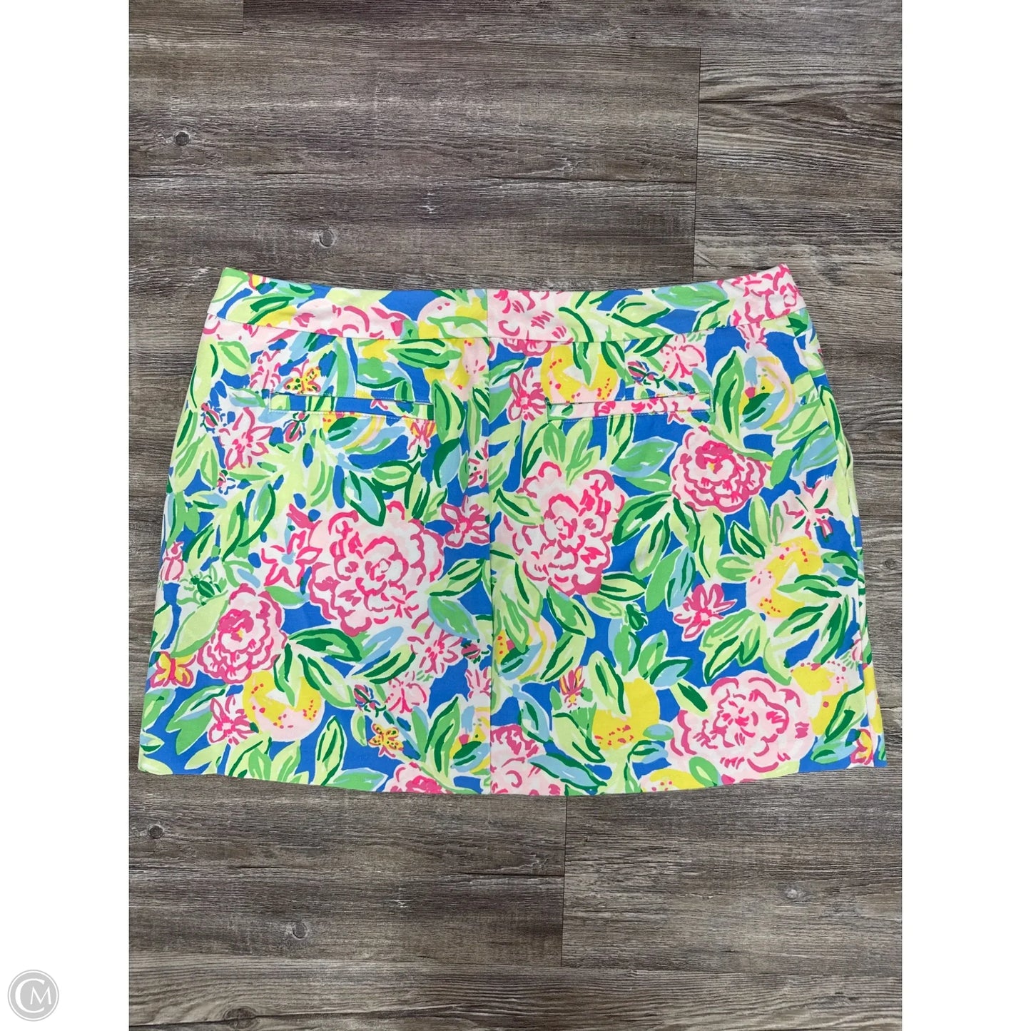 Skort Designer By Lilly Pulitzer In Green, Size: 10