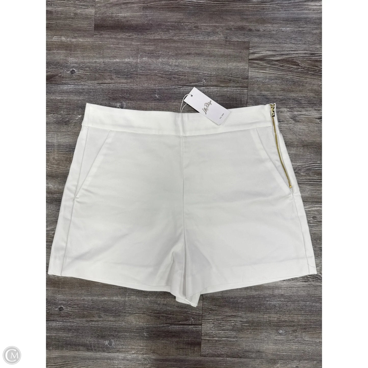 Shorts Designer By Lilly Pulitzer In White, Size: 12