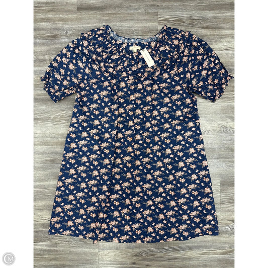 Dress Casual Short By Anthropologie In Floral Print, Size: L