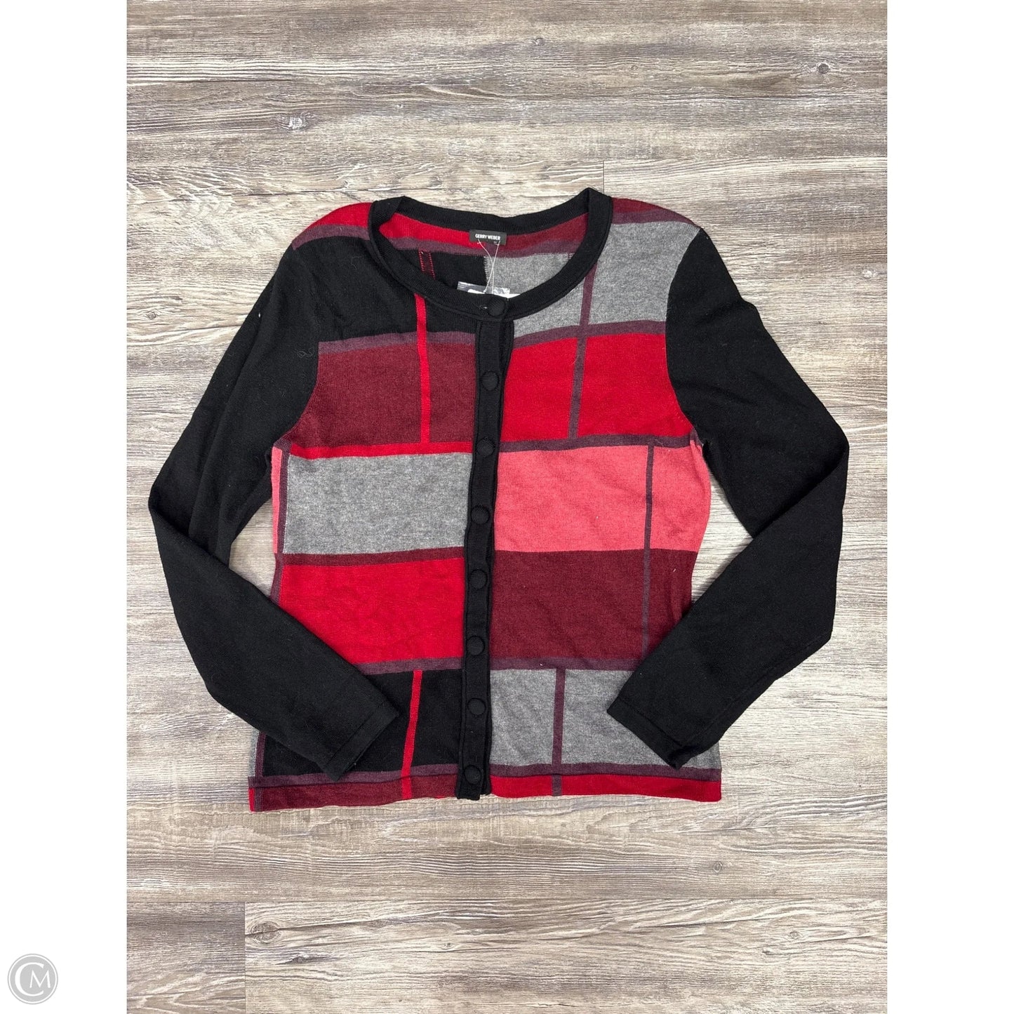 Sweater Cardigan By Gerry Weber In Red, Size: M