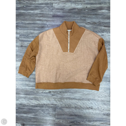 Sweatshirt Collar By The Great. In Brown, Size: M