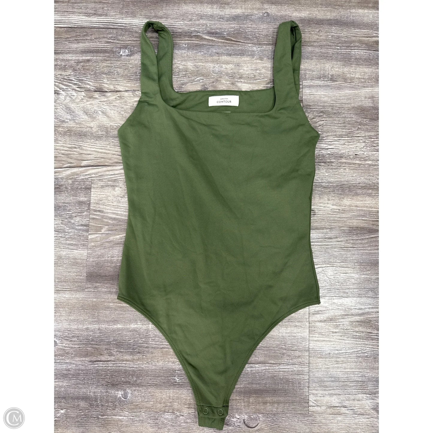 Top Sleeveless By Babaton In Green, Size: S