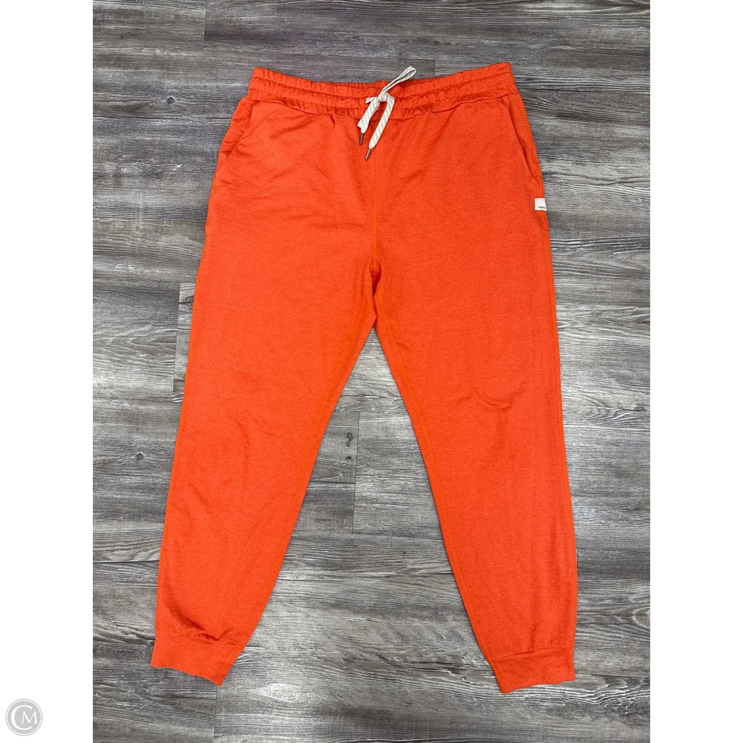 Athletic Pants By Vuori In Orange, Size: M