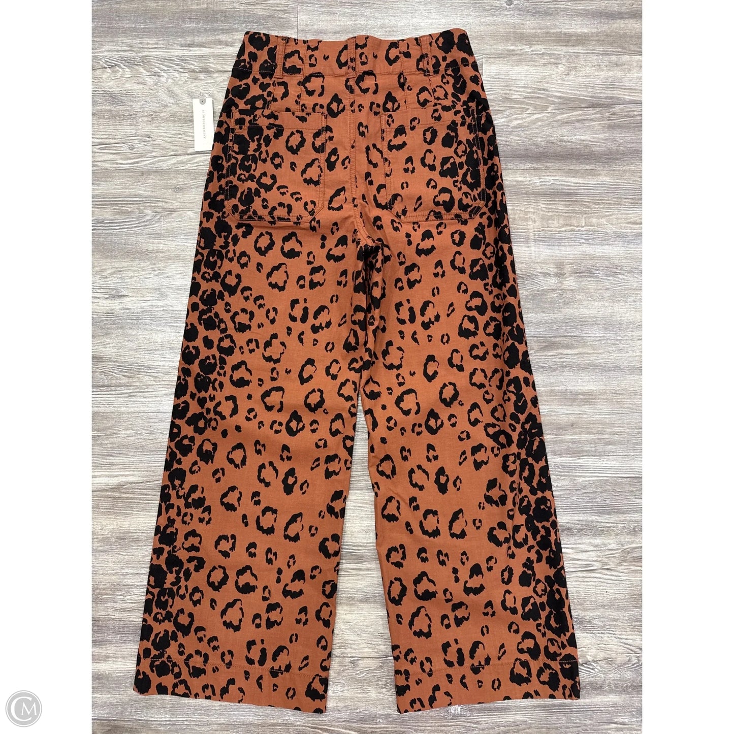 Pants Cropped By Maeve In Brown, Size: 4
