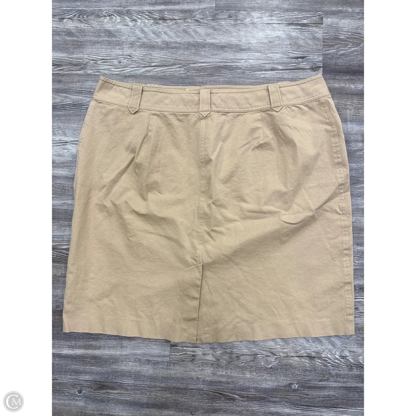 Skirt Mini & Short By Lauren By Ralph Lauren In Tan, Size: 22