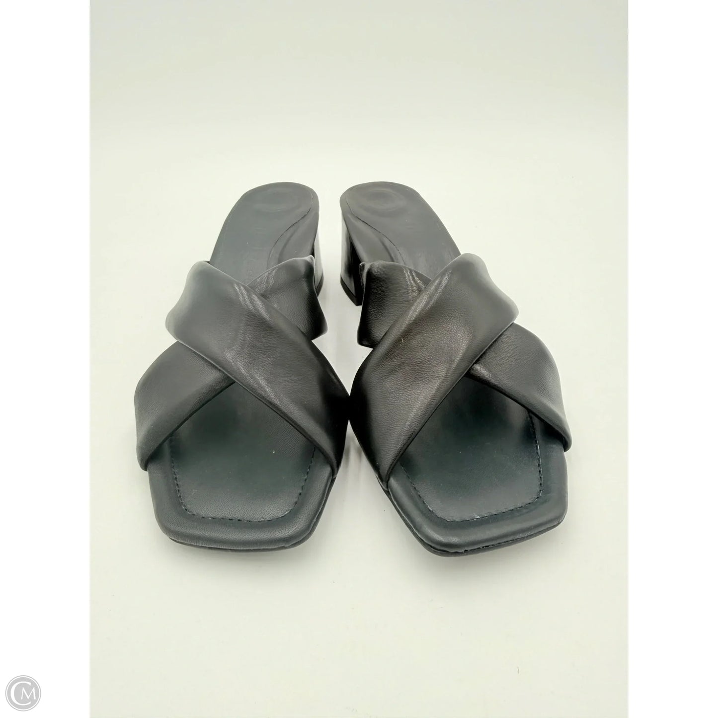 Sandals Heels Block By Paul Green In Black, Size: 6