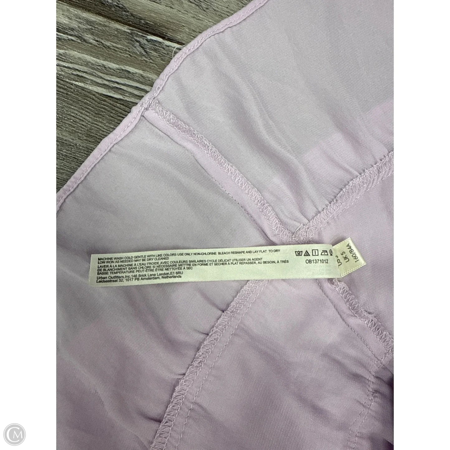 Top Sleeveless By Free People In Purple, Size: S