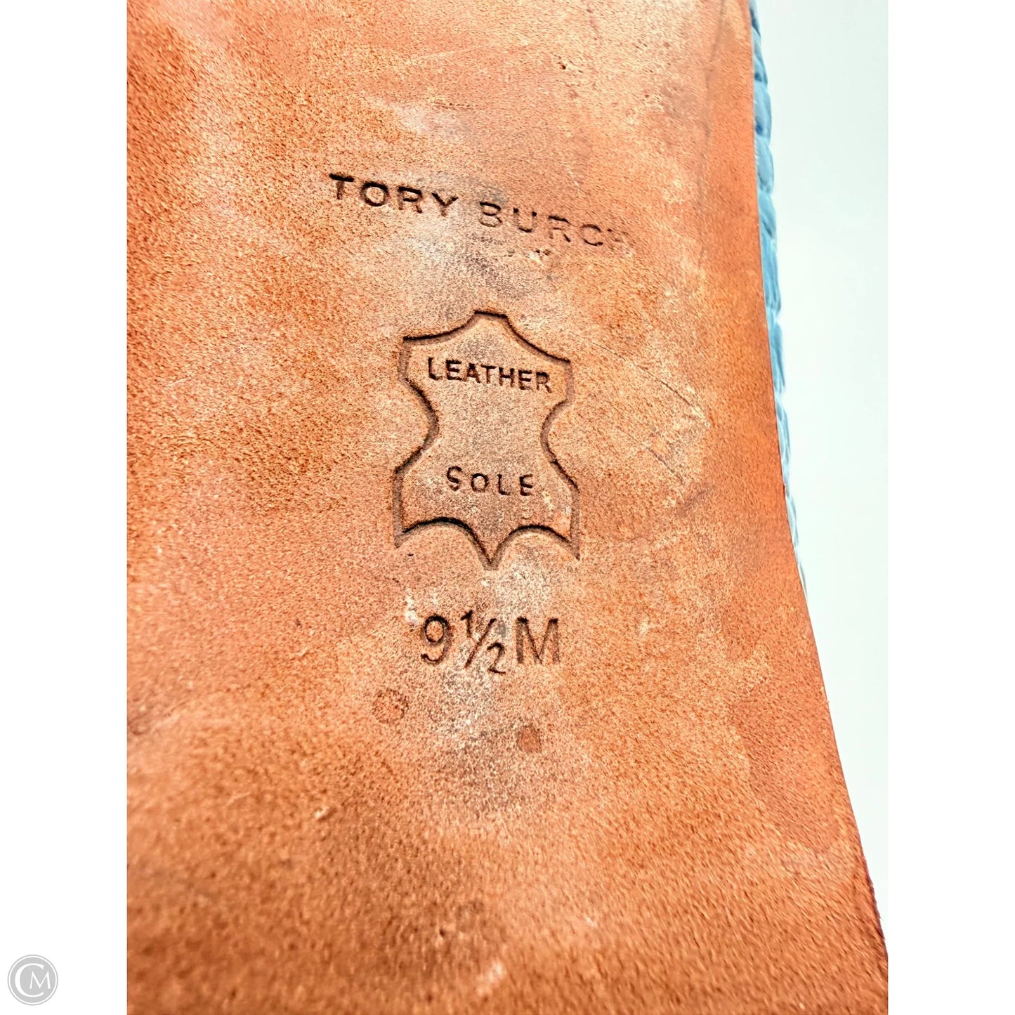 Shoes Designer By Tory Burch In Blue, Size: 9.5