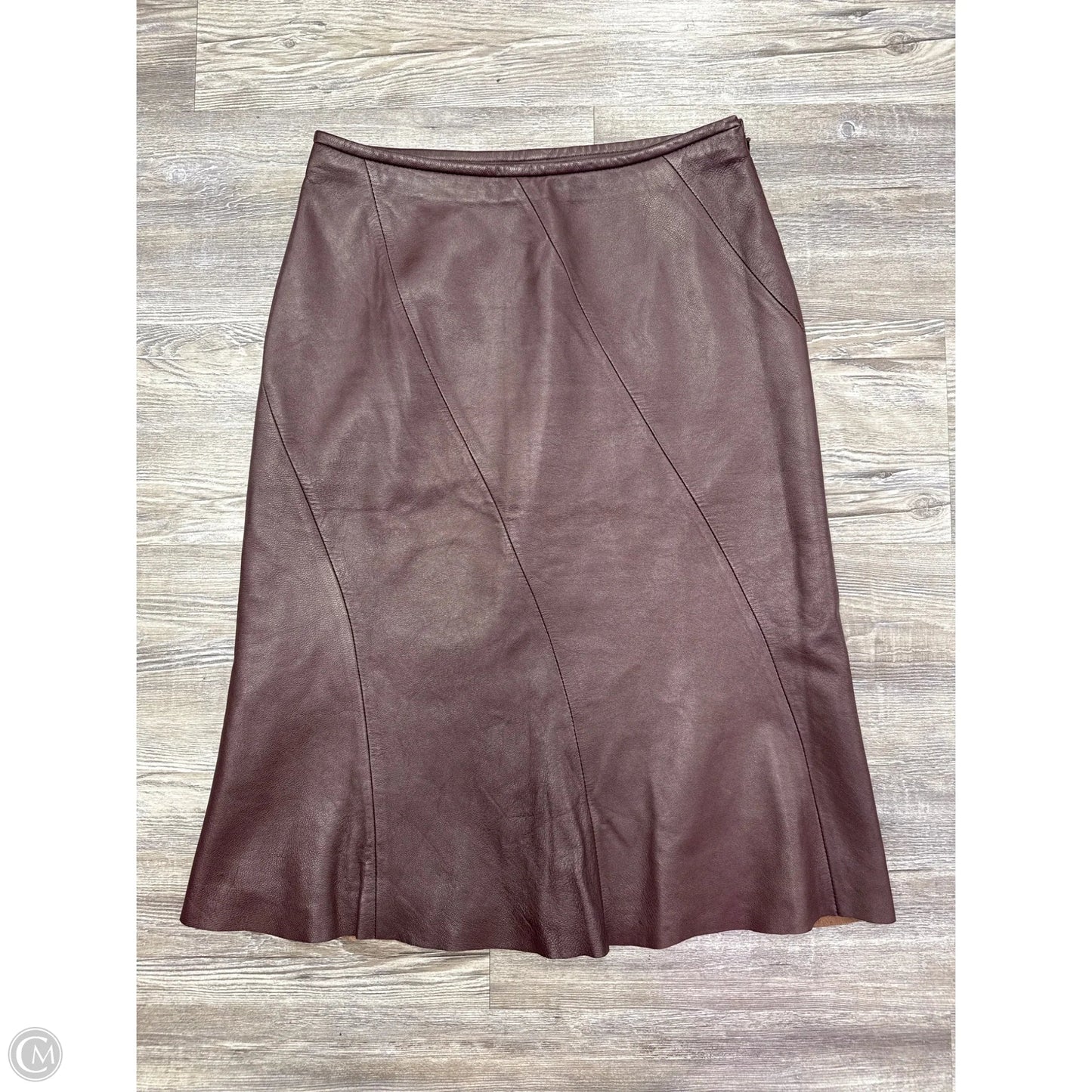 Skirt Midi By Mng In Brown, Size: 4