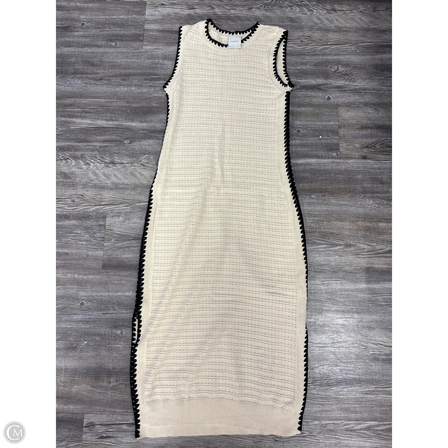 Dress Casual Maxi By Varley In White, Size: S