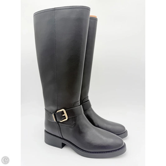 Boots Designer By Coach In Black, Size: 8.5