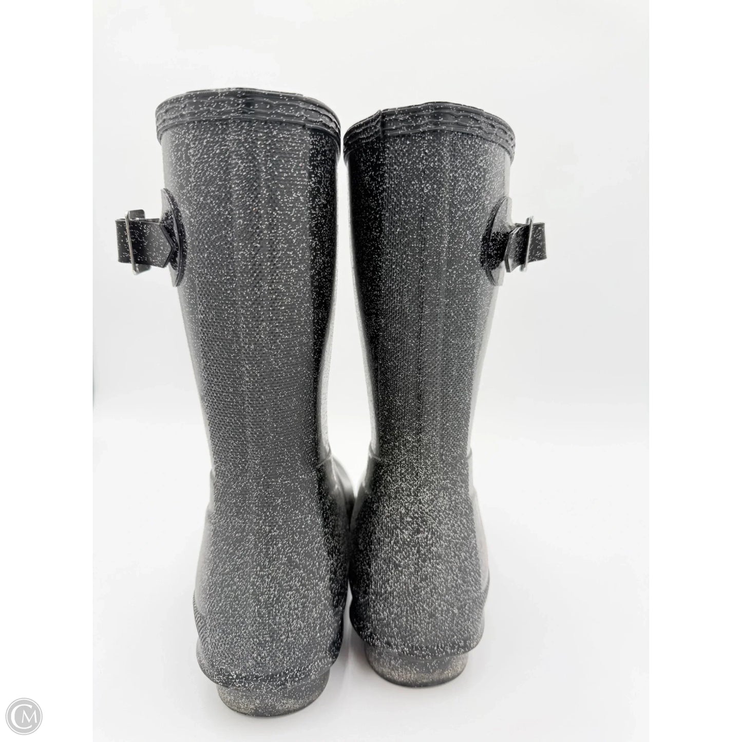 Boots Rain By Hunter In Black, Size: 7