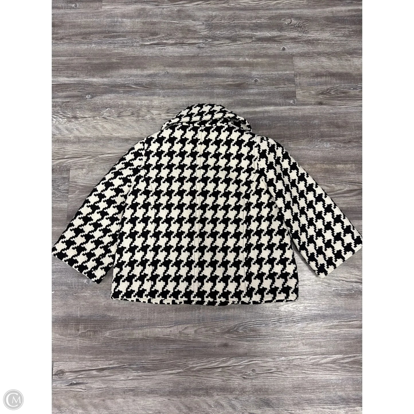 Jacket Other By Priorities In Black & Cream, Size: S