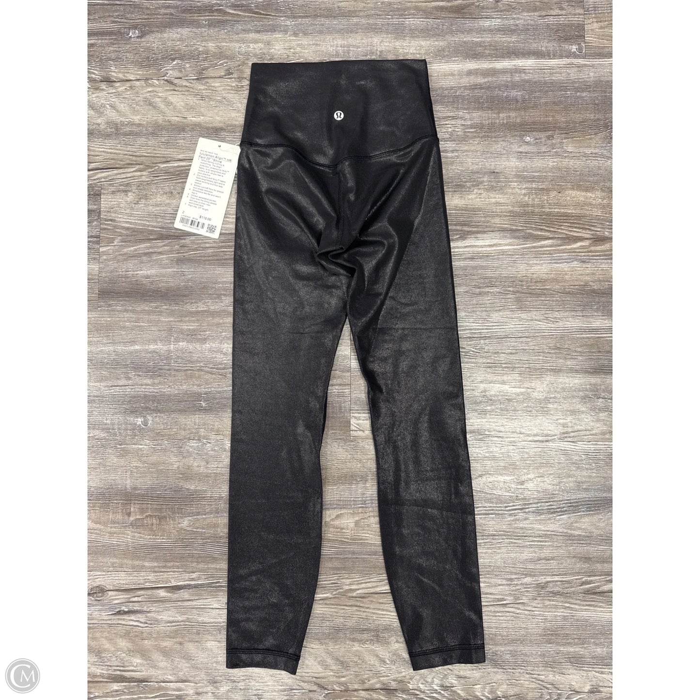 Athletic Leggings By Lululemon In Black, Size: 2