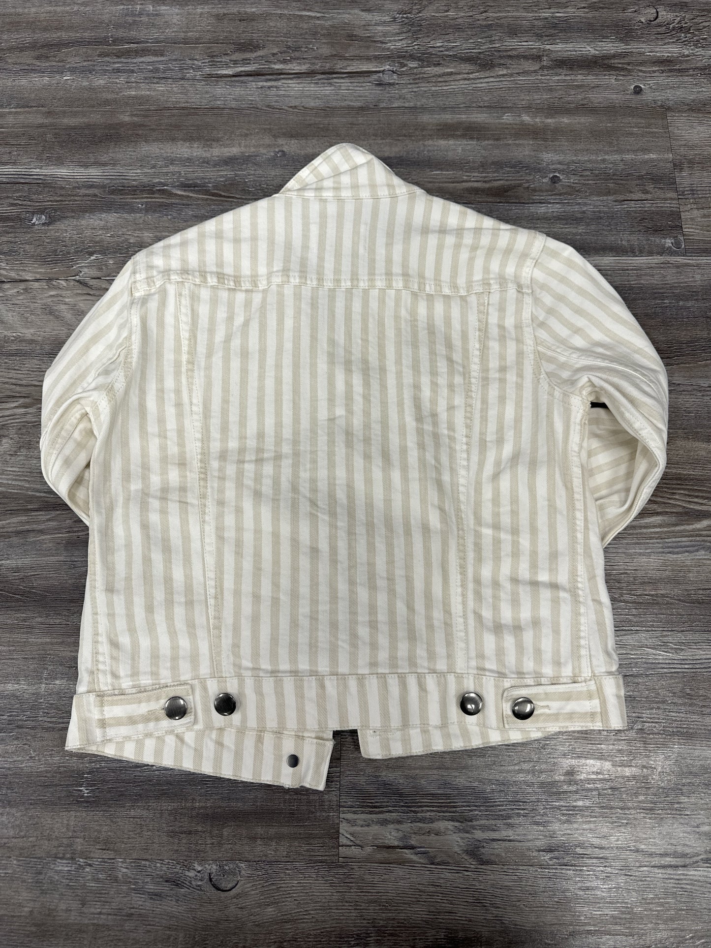 Jacket Denim By Frame Size: Xs