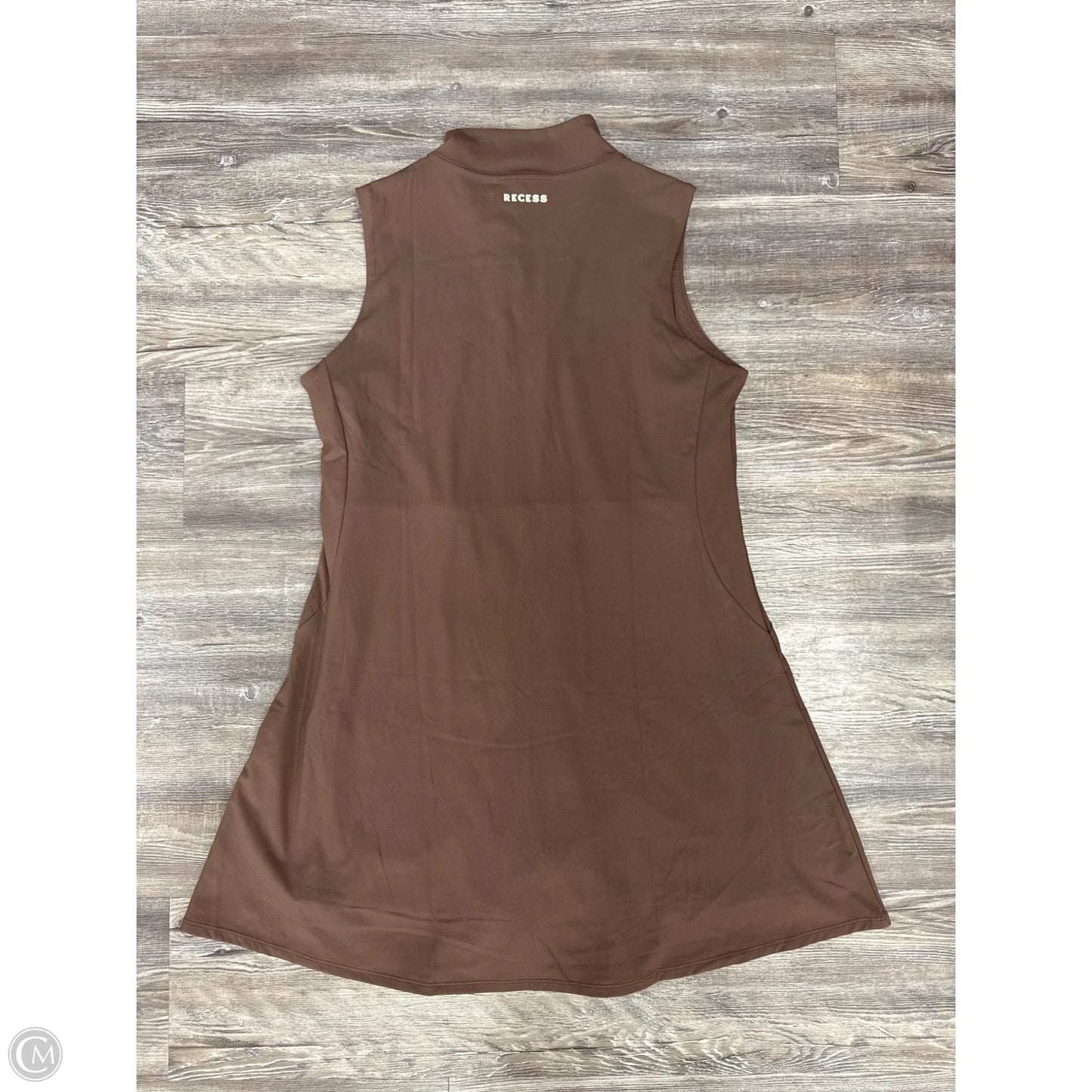 Athletic Dress By Recess In Brown, Size: Xl