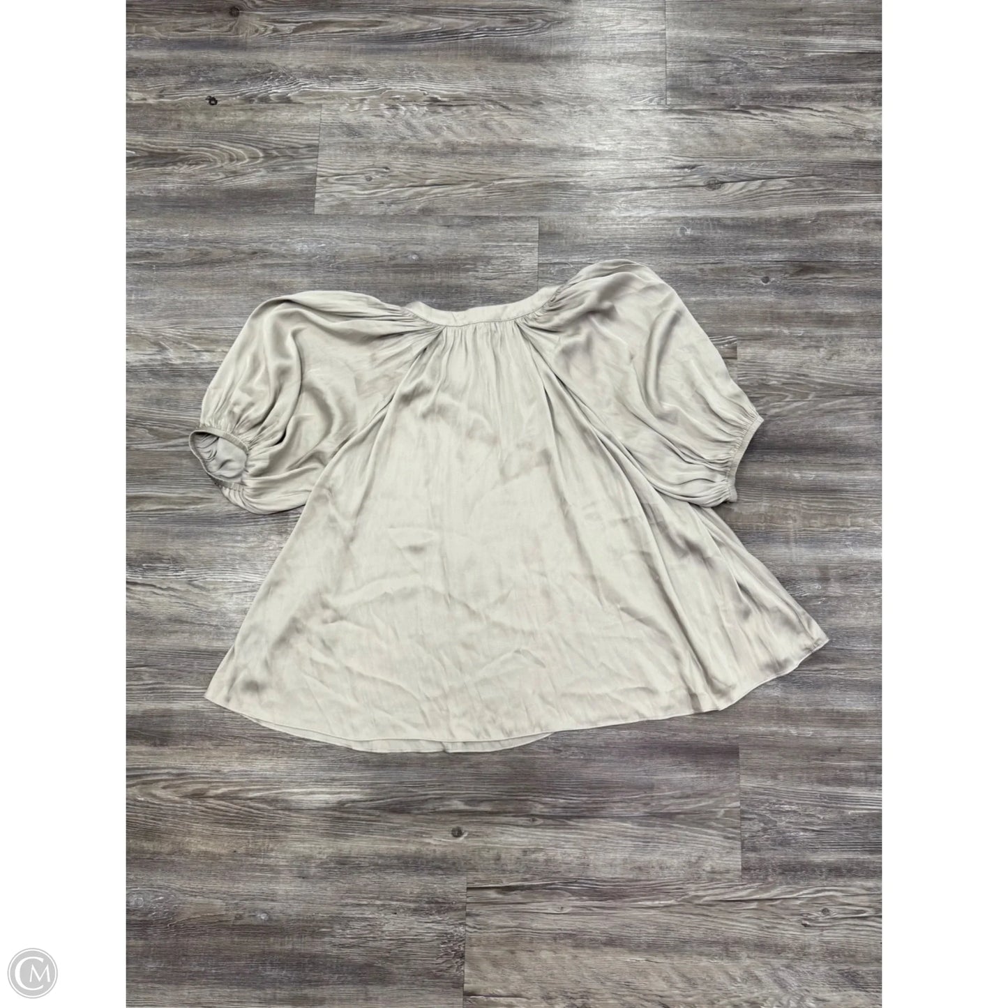 Top Short Sleeve By Current Air In Black, Size: M