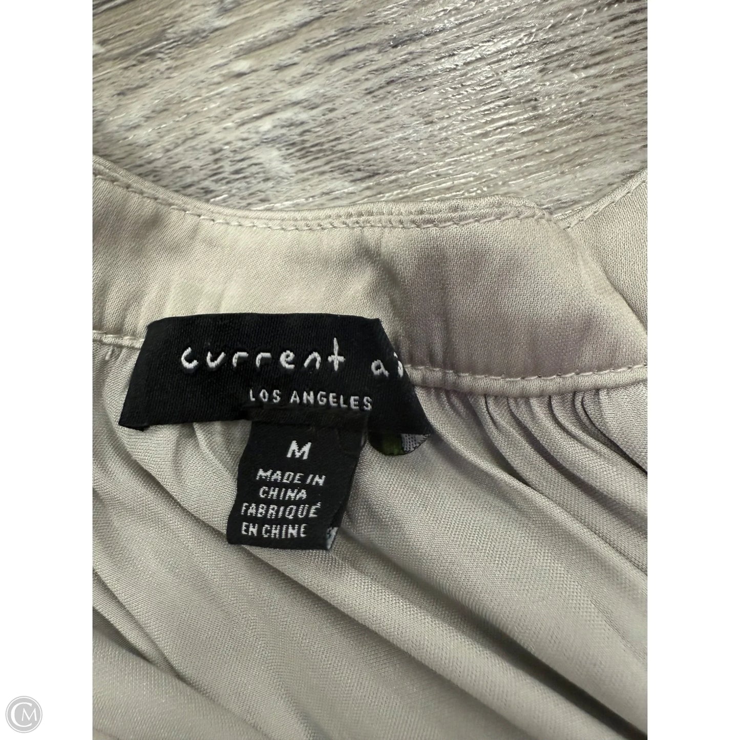 Top Short Sleeve By Current Air In Black, Size: M