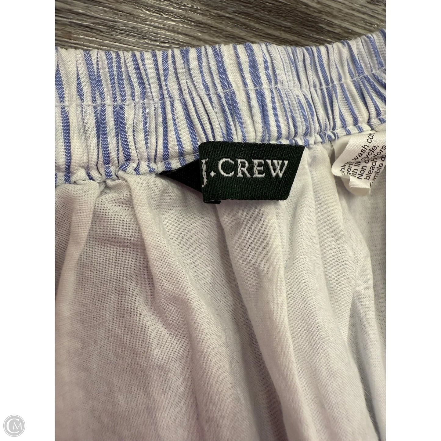 Skirt Mini & Short By J. Crew In Striped Pattern, Size: 4