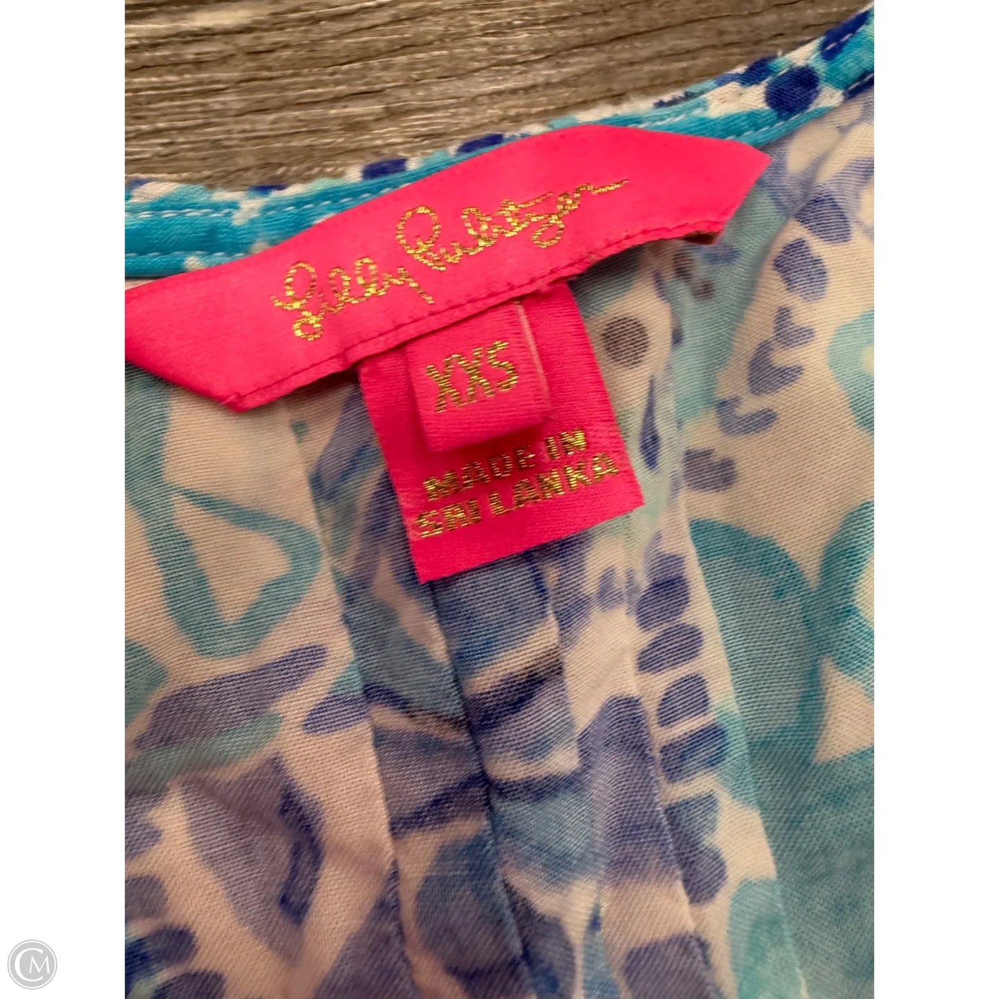 Dress Casual Short By Lilly Pulitzer In Blue, Size: Xxs