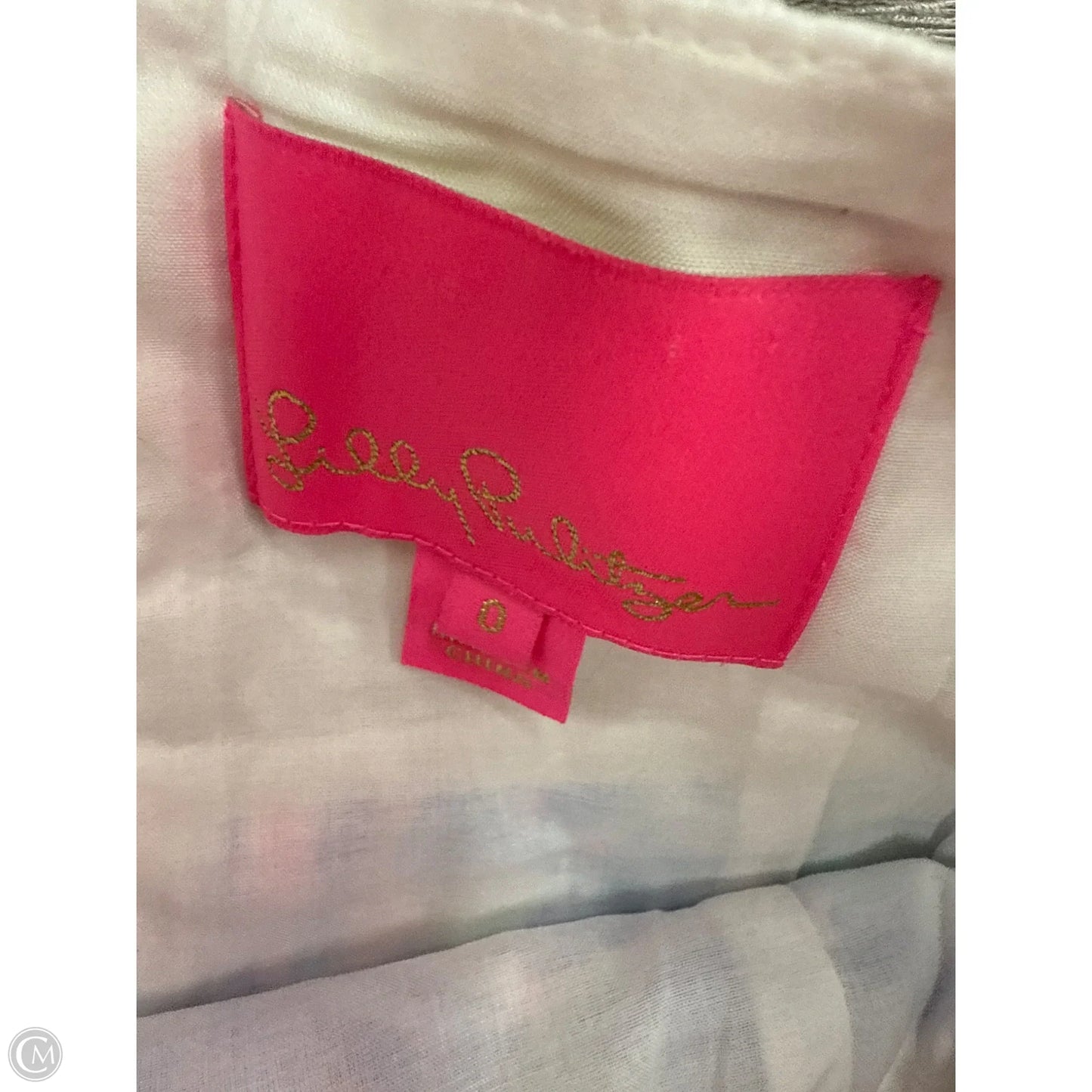 Dress Party Short By Lilly Pulitzer In Blue & Green, Size: 0