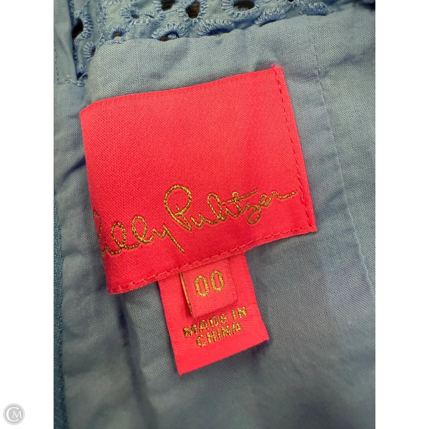 Dress Casual Short By Lilly Pulitzer In Blue, Size: 0p