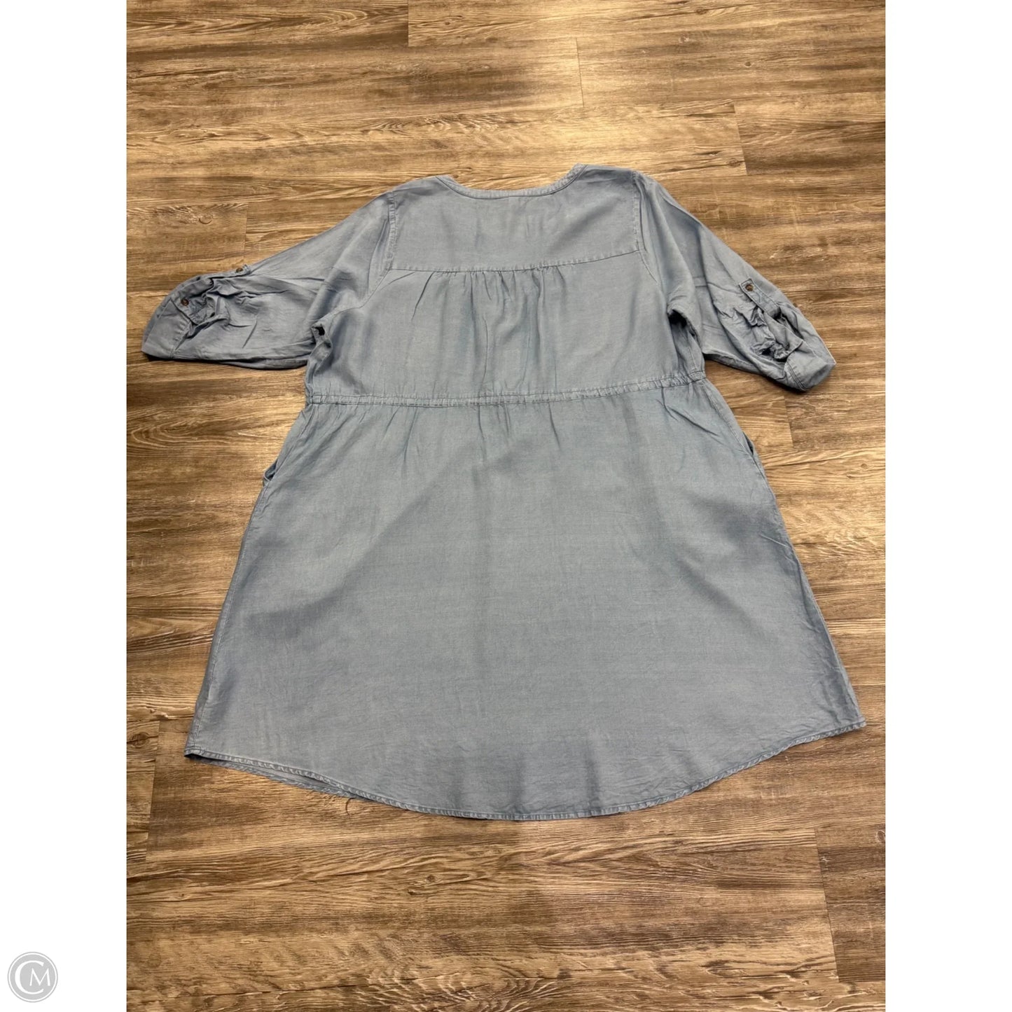 Dress Casual Midi By Torrid In Blue, Size: 3x